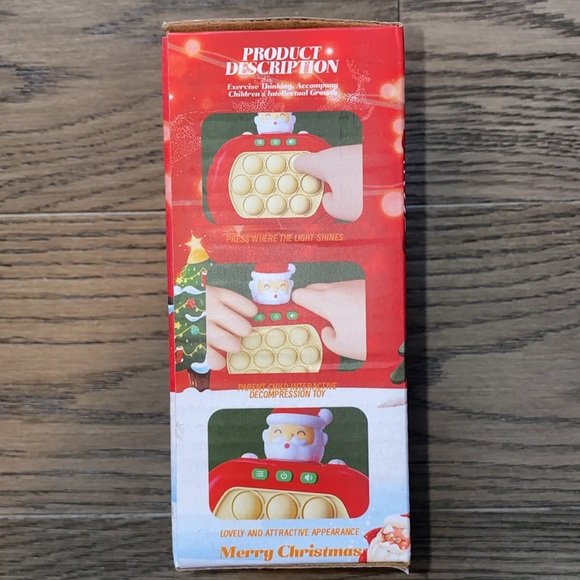 POP IT PUSH GAME SANTA CLAUS 🎅🏼 BRAND NEW - Picture 5 of 5